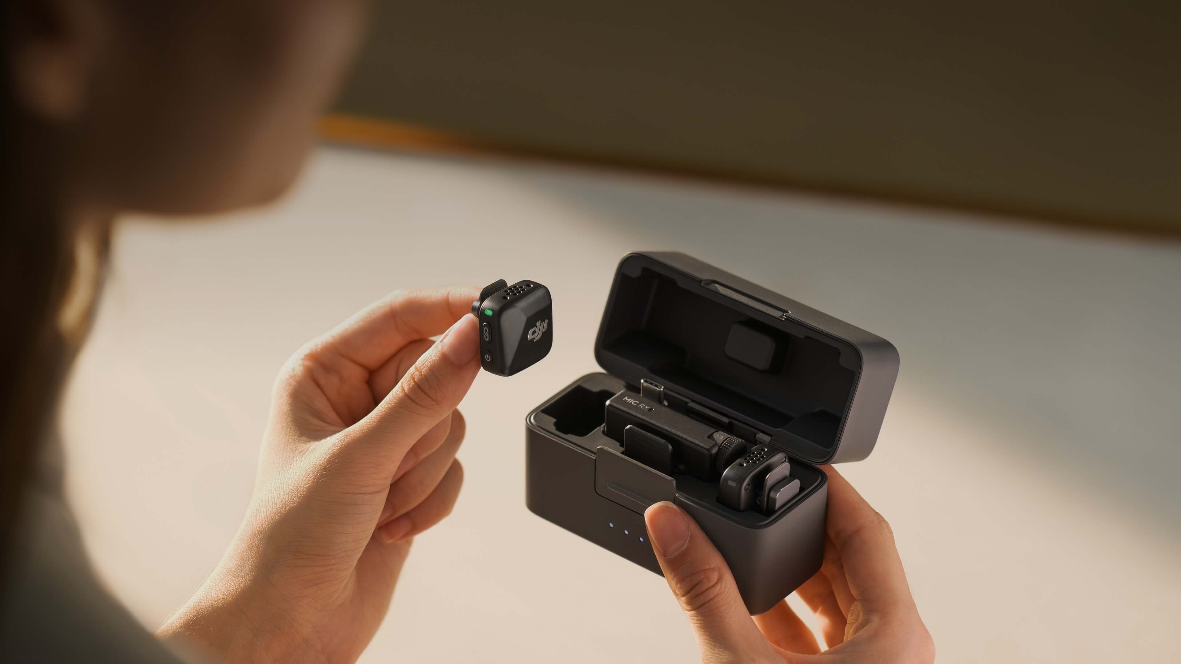 محتویات احتمالی پکیج DJI Mic Mini