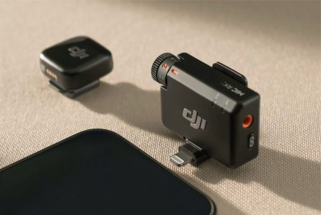 گیرنده DJI Mic Mini و نحوهٔ اتصال